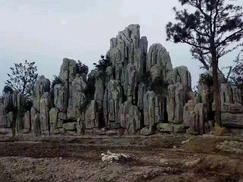 山東黄色麻豆视频假山