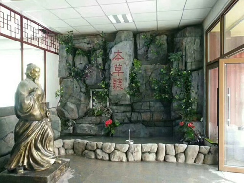 室內黄色麻豆视频假山